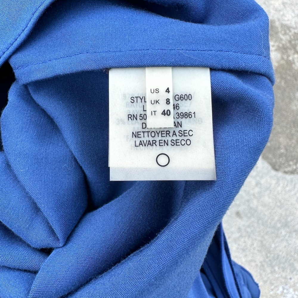 Elie Tahari Faux Wrap Dress - size 4 - Picture 4 of 6